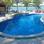 Vinyl-Liner Pool - The Mountain Lake ll Pool By PoolForce - Fiberglass, Vinyl Liner, or Concrete Pools