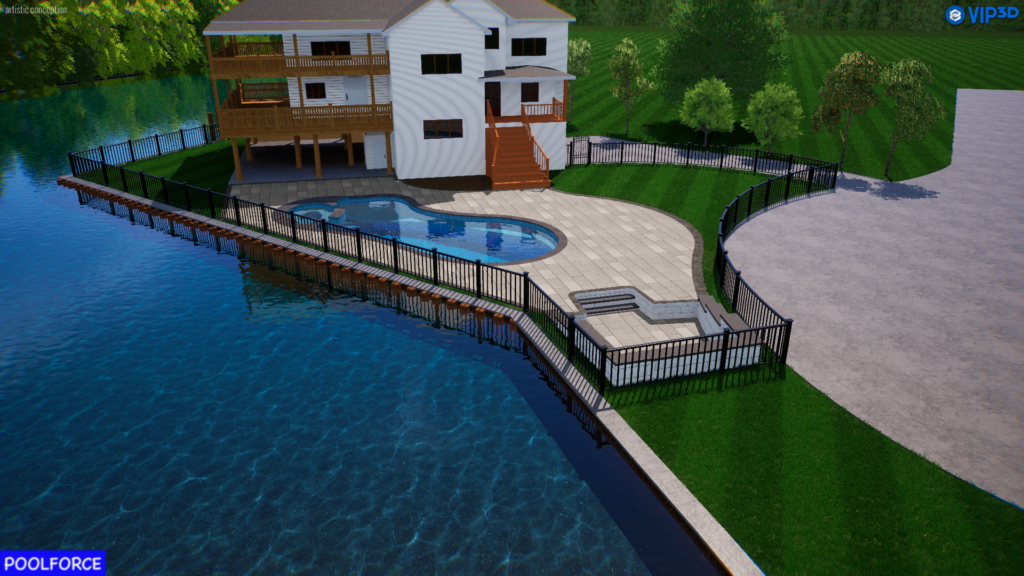 PoolForce 3D Designs - Jermaine Jolley Residence