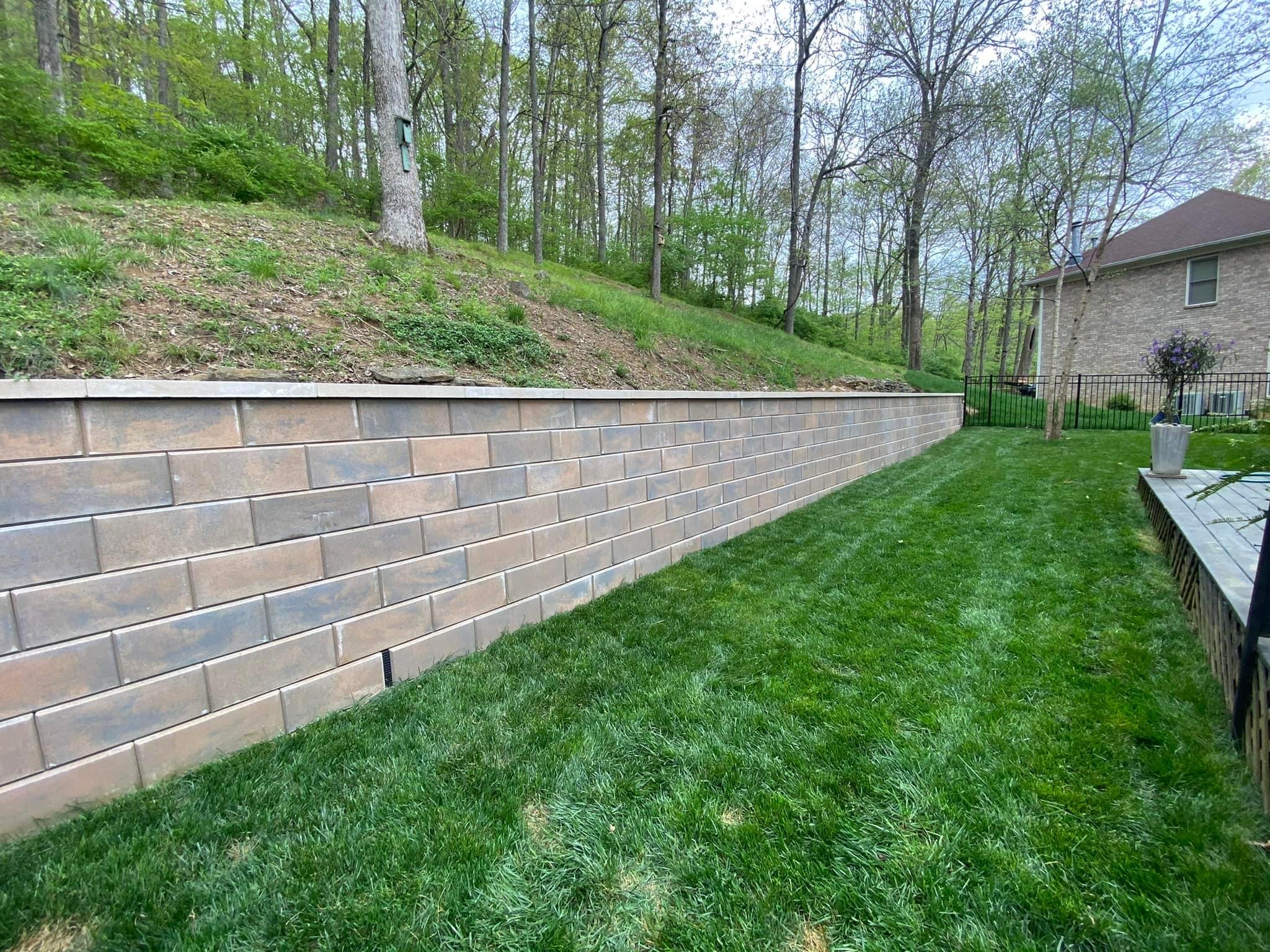 Retaining walls in virginia Beach and chesapeake